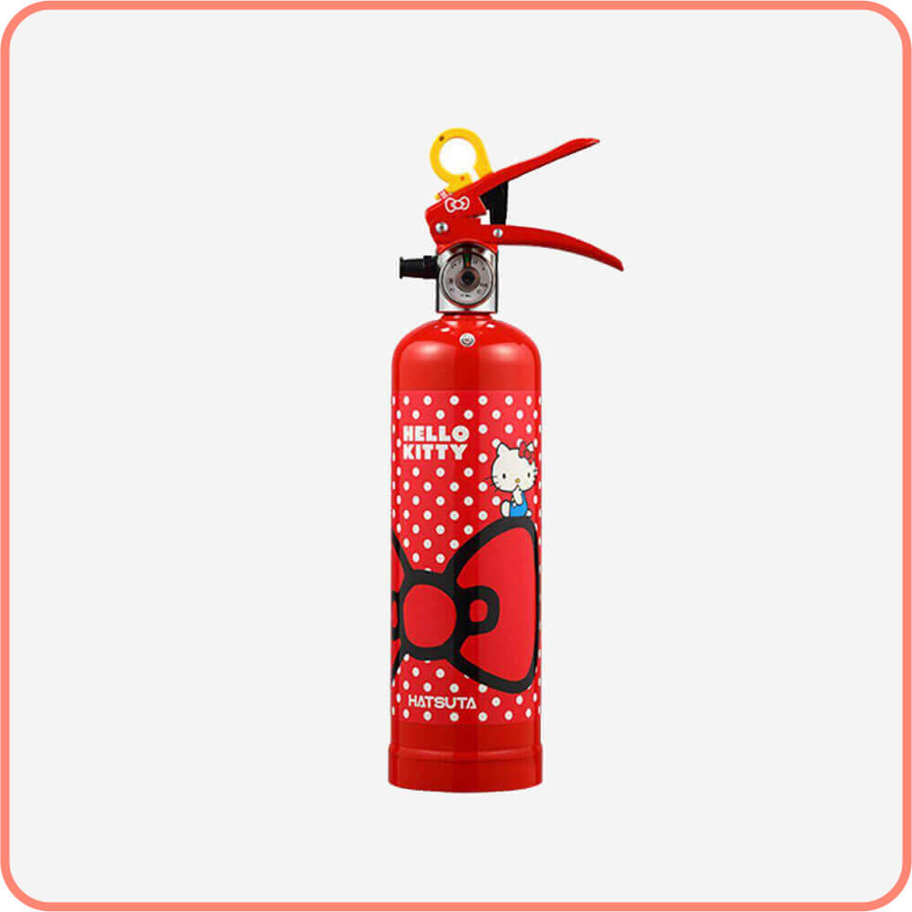 居家滅火隊 凱蒂紅通通｜強化液滅火器